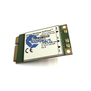 Módulo mPCIe MC7455 Sierra Wireless 4G LTE Cat-6 de Alta Calidad, 300Mbps con GNSS para IoT, M2M y Routers Industriales (América/EMEA) - Product Image 2