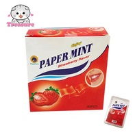 Bande de menthe fraîche Bandes d'haleine Papier bonbon menthe