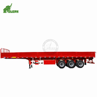 Semi-remorque de camion à ridelles latérales 2/3/4 essieux à vendre