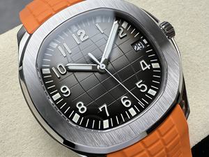 Montre mécanique étanche de qualité supérieure 40 mm DDF Factory Mouvement ETA 330 Épaisseur 8,3 mm Montre PP Bracelet en caoutchouc orange - Product Image 3