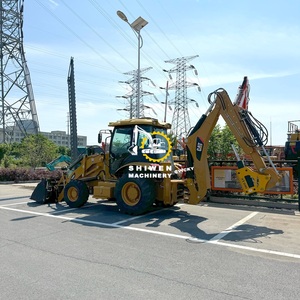 Chargeur 4x4 de pelle rétrocaveuse de CAT 420F bonne qualité a utilisé le chargeur 420F2 420E 416E 416F 432F 430F de CAT chargeur de roue - Product Image 3