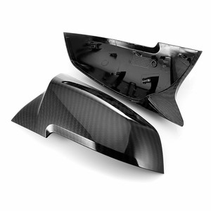ฝาครอบกระจกมองหลังคาร์บอนไฟเบอร์ สำหรับ BMW ซีรีส์ 1234 M2 F30 F32 M3 ชุดเต็ม ทรงบูลฮอร์น - Product Image 3