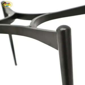 Großhandel kundenspezifische Esszimmerstuhlschalen italienischer Aluminiumlegierungs-Metallboden für Stuhl