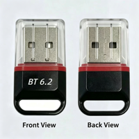 Adaptateur USB BT6.2, mini dongle sans fil BT, plug and play, connexion stable pour PC, ordinateur portable, ordinateur de bureau, casque, haut-parleur, souris, clavier