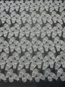 <span class=keywords><strong>Haute</strong></span> <span class=keywords><strong>Couture</strong></span> <span class=keywords><strong>Robe</strong></span> De Mariée Brodée <span class=keywords><strong>Longue</strong></span> <span class=keywords><strong>Robe</strong></span> Tissu Ruban Perle Tube Broderie Matériel - Product Image 4