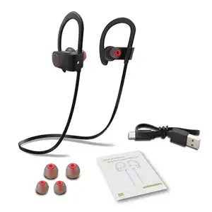 2023 חם מכירת earphone oem עמיד למים Ipx-7 Bluete אוזניות u8 אוזניות אלחוטיות אוזניות מותאמות אישית audiponos