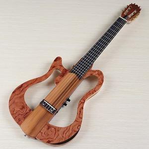 <span class=keywords><strong>Guitarra</strong></span> Clásica Plegable <span class=keywords><strong>para</strong></span> <span class=keywords><strong>Zurdos</strong></span>, Diapasón de Palisandro, 39 Pulgadas, 6 Cuerdas, Desmontable de un Solo Lado, <span class=keywords><strong>Guitarra</strong></span> Portátil <span class=keywords><strong>para</strong></span> Viajes Musicales - Product Image 2