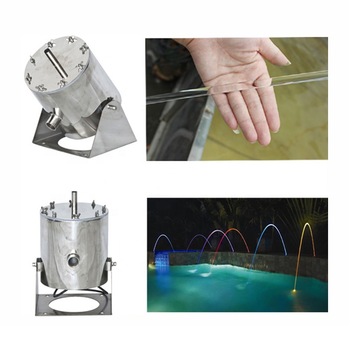 Красивый луч волны прыгающий струйный фонтан садовый фонтан ламинарный струйный