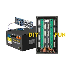 16S abd ab stok Apexium 51.2V 280Ah 302Ah 304Ah DIY kutusu özelleştirilmiş 48V 280AH pil paketi LF280K BMS ile 560K DIY kiti