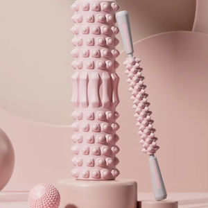 Rodillo de masaje de yoga tipo diente de lobo, herramienta de relajación muscular para pantorrillas, rodillo para muslos, Ghua Sha - Product Image 2