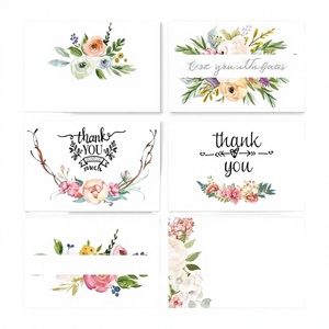 Custom Branding Luxury Black Greeting Card Thank You Cards for <b>Small</b> Businesses Boutiques Gift <b>Shops</b> Premium Retail Packaging - Product Image 4