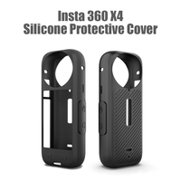 Hongdak Insta360 X5 étui de protection en Silicone pour lentilles souples anti-poussière Protection garde Action caméra accessoires capuchon d'objectif