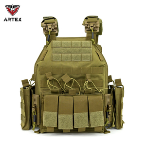 เสื้อกั๊กยุทธวิธี ARTEX ระบายอากาศได้ดี ถอดออกได้รวดเร็ว ระบบ MOLLE สำหรับใส่แผ่นเกราะ อุปกรณ์ป้องกันภัยกลางแจ้ง ปรับขนาดได้ อุปกรณ์ยุทธวิธี - Product Image 1