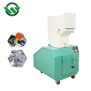 Huisdier Plastic Shredder Grinder Crusher Machine Afval Recycling Geluiddichte Granulator Kleine Pellet Machine