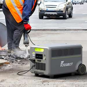 Fossibot F7200 3000W 7200W 5222.4Wh 고용량 앱 제어 고속 충전 배터리 충전식 은행 휴대용 발전소 - Product Image 2