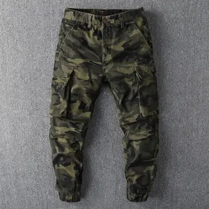 Men Fashion Streetwear Custom Camouflage Men's Cargo Pants