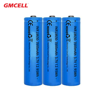 Batterie lithium-ion rechargeable cylindrique GMCELL 18650 3,7 V 3500 mAh, directement de l'usine, pour pack de batteries, électronique grand public