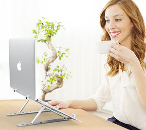 Support pliable en aluminium pour ordinateur <span class=keywords><strong>Portable</strong></span>, réglable, pour MacBook <span class=keywords><strong>Air</strong></span>, Pro, <span class=keywords><strong>ipad</strong></span> - Product Image 6