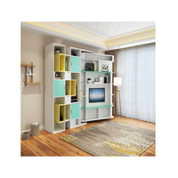 Vertical cama con gabinete librería para apartamento Sala habitación soltero cama murphy