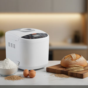 Máquina para hacer pan Vevor de 650W y 2Lb, programable y automática, con bandeja antiadherente para hornear en casa - Product Image 2