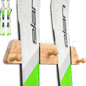 Wooden <b>Wall</b> Mounted Rack With Hooks For <b>Storage</b> And Display Rectangle Shape <b>Hanging</b> Type - Product Image 2