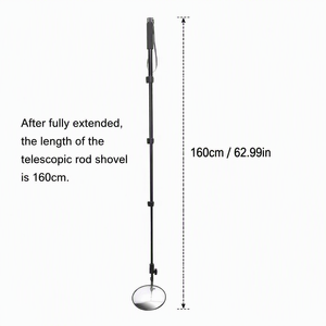 Under Vehicle Inspection Security <b>Mirror</b> <b>Large</b> Under Car Search <b>Mirror</b> with Long Extendable Poles for Security Check - Product Image 1