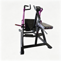 Appareil de musculation commercial chinois : Appareil de musculation assis à résistance plate, Rameur, Appareil d'entraînement latéral, Appareil de musculation pectorale, Conçu pour la sécurité, Réglable