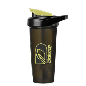 Popular pequeño brillo plástico clásico sublimación deportes al aire libre burbuja té coctelera taza con etiqueta privada OEM - Product Image 4