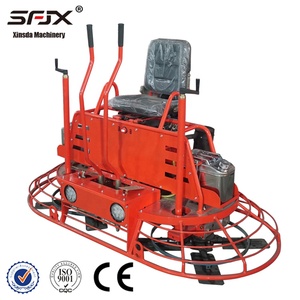 Máquina de paleta eléctrica para montar a gasolina, flotador de hormigón con componentes centrales, motor y caja de cambios - Product Image 3