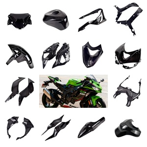 แผ่นซับท้ายรถจักรยานยนต์คาร์บอนไฟเบอร์สำหรับ Kawasaki Ninja <span class=keywords><strong>ZX</strong></span> 6R 2024ผ้าคาร์บอนไฟเบอร์สำหรับรถจักรยานยนต์สินค้าขายส่ง - Product Image 2