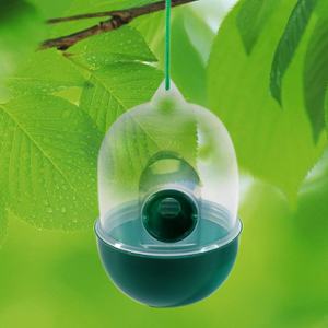 EASTOMMY-atrapamoscas colgante de plástico para ET-580158, trampa para abejas, avisador verde, anillo de ojos para <span class=keywords><strong>exterior</strong></span>, jardín - Product Image 3