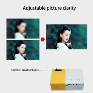 J9 Mini Projector Portable HD 1080P USB Projector Media Player Home Theater - Product Image 6