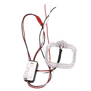 Led <b>Daytime</b> <b>Running</b> <b>Light</b> 1.5 Inch Square White Car Modification Dual Beam Lens Universal Drl - Product Image 2