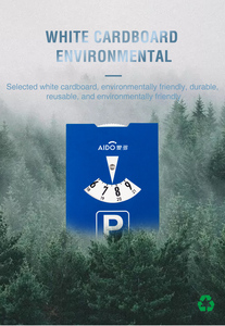 <span class=keywords><strong>Disque</strong></span> <span class=keywords><strong>de</strong></span> <span class=keywords><strong>stationnement</strong></span> personnalisé avec logo, minuteur <span class=keywords><strong>de</strong></span> <span class=keywords><strong>stationnement</strong></span> en papier réglable pour cadeaux promotionnels et utilisation en véhicule - Product Image 6