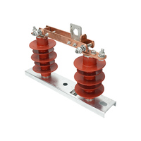 Interrupteur de déconnexion haute tension extérieur Minrong 12kV 200A avec isolateur composite pour la distribution d'énergie