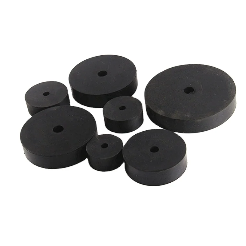 Custom Shock Absorber Rubber Cushion Block Neoprene Rubber Damping Pad Industrial Rubber Pad