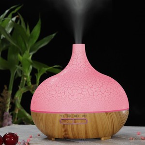 Ultrasonic Wood Grain Colorful Electric <strong>Aroma</strong> <strong>Diffuser</strong> with Essential Oil Quiet Operation <strong>200ml</strong> Capacity for Home Office Bedroom - Product Image 4