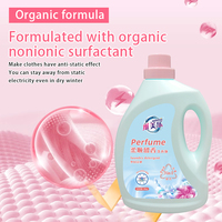 Lessive liquide antistatique fixatrice de couleur Milletvit, écologique, portable, adoucit les tissus, parfum naturel pour vêtements
