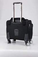 Valise à roulettes en tissu de qualité supérieure, unisexe, pour pilote, en alliage d'aluminium, sac de voyage Oxford, petite valise, vente en gros d'usine