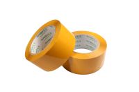 Ruban d'emballage de boîte BOPP coloré usine acrylique écossée transparente vente en gros ruban adhésif thermofusible Bopp simple imperméable marron
