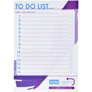 <b>A5</b> Desk-Mate <b>notepad</b> custom merchandising - Product Image 3