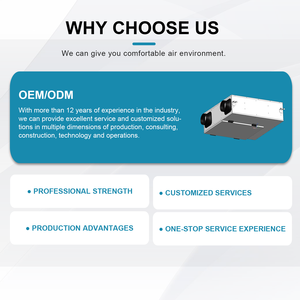 Système de ventilation intelligent ERV avec connexion à une pompe à chaleur air-eau et préchauffage et refroidissement de l'air frais - Product Image 5