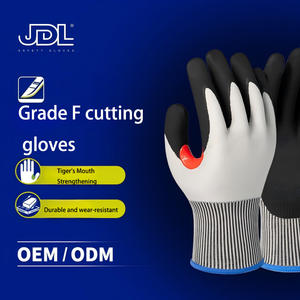 قفازات عمل صناعية للرجال مقاومة للقطع مطلية بالنتريل للبناء والحدائق من المصنع مباشرة - Product Image 2