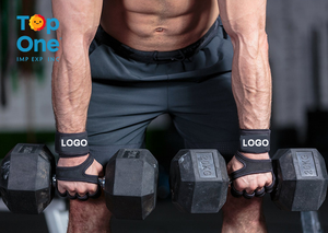 Guantes de entrenamiento de levantamiento de pesas Top One Woman con soporte de muñeca personalizado Fitness levantamiento de pesas hombres mujeres guantes de gimnasio - Product Image 5