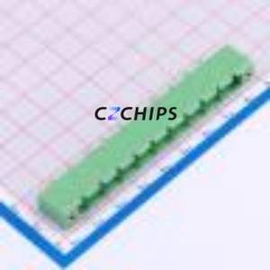 DB2EVM-7.62-10P-GN Plug-in Terminal Block Through hole,P=7.62mm Board-to-Board / Socket - Closed Screw Fixing 1x10P 7.62mm - Product Image 1