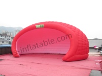 Tente de scène gonflable personnalisée imprimée, couverture de scène gonflable pour concerts en plein air, pour festivals de musique