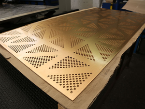 Paneles de Malla Metálica Perforada de Latón Decorativa, Precio de Fábrica, Múltiples Especificaciones, para Filtración, Tamaño Personalizado, ISO9001 - Product Image 6