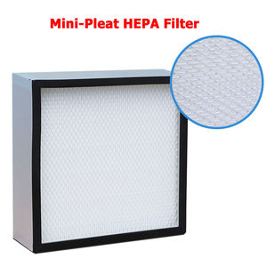 Filtre de rechange personnalisé pour purificateur d'air H13 H14, filtre à air pour hotte à flux laminaire, mini-filtres plissés H13 pour FFU - Product Image 3