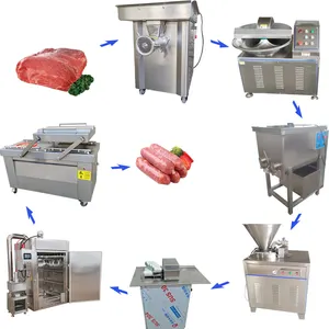 Fleisch-emulgationsmaschine wurst wurst hotdog-maschine hydraulische wurst-abfüllmaschine