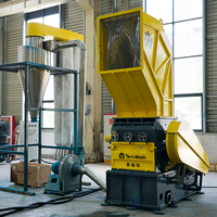 Déchiqueteuse de plastique automatique de qualité industrielle pour le recyclage de bouteilles PET/PMMA/PC à haute productivité